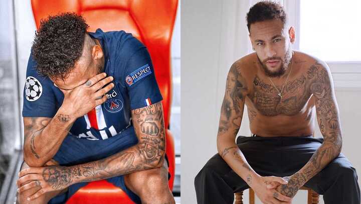 FC Barcelona Star Neymar Gets New Tattoos Reflecting His Personal Prayer to  God