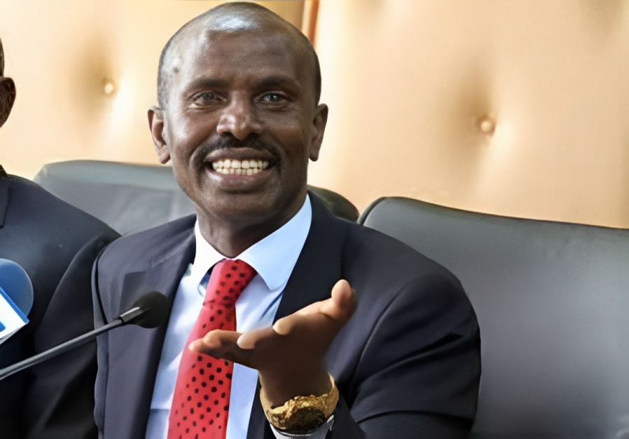 Wilson Sossion before he went for forehead reconstruction surgery