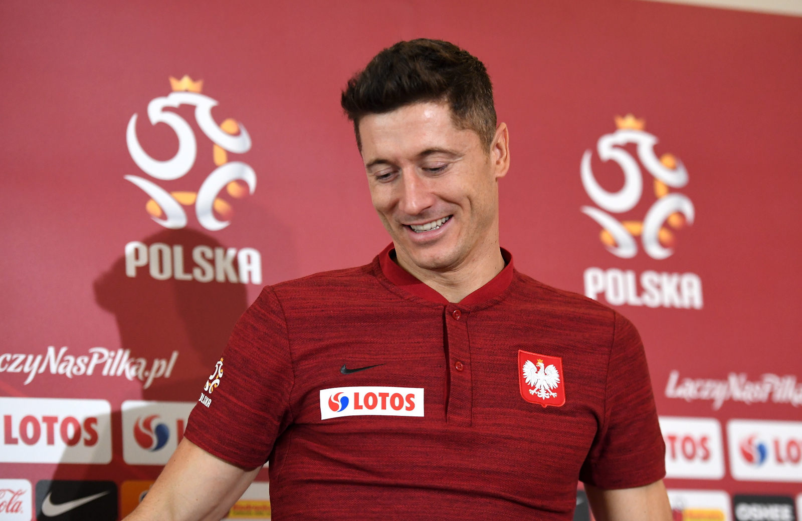 Lewandowski 2023 Football T-shirt - Poland Team : Koszulka Lewandowskiego  Polska