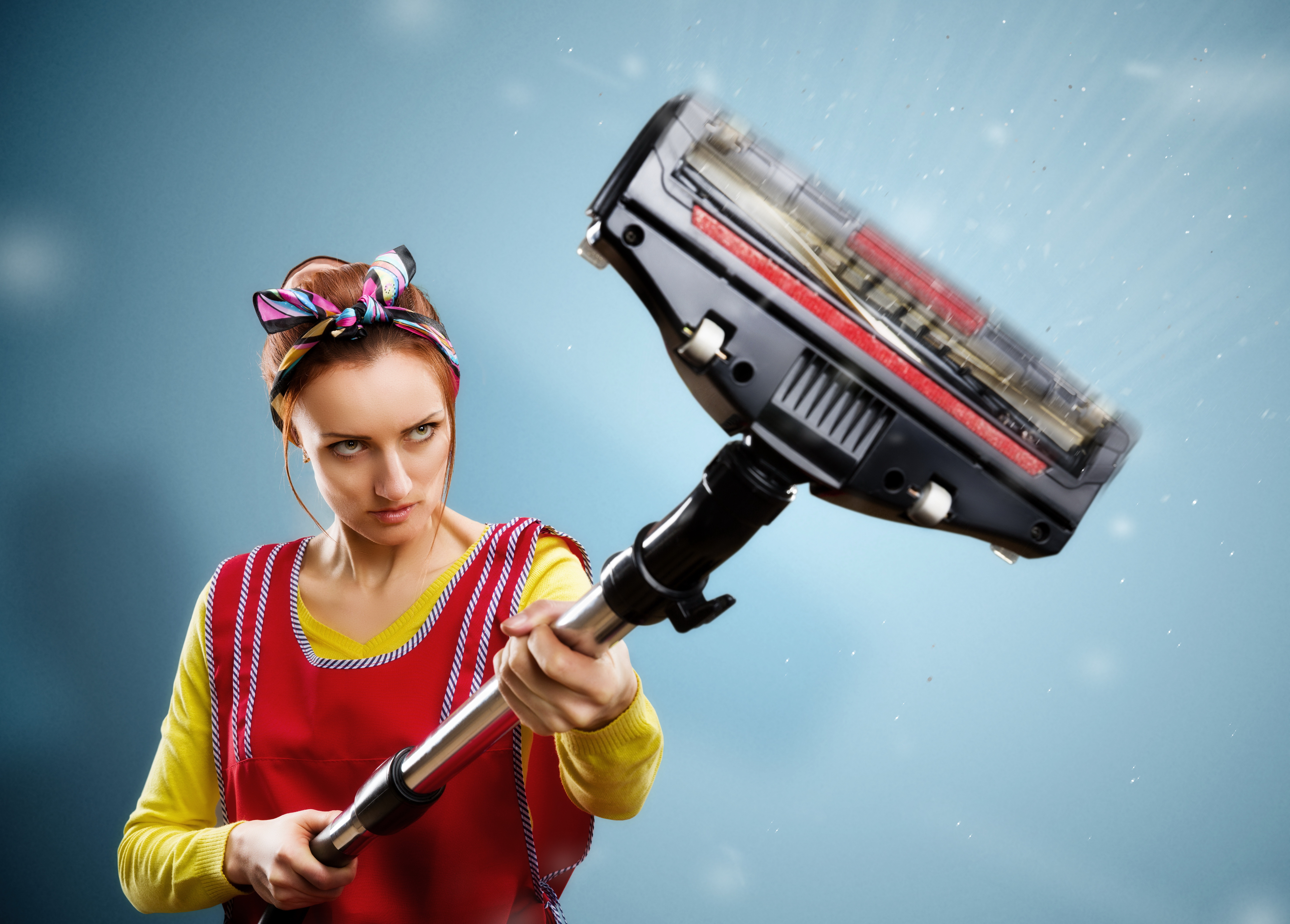 Retro Cleaning Lady