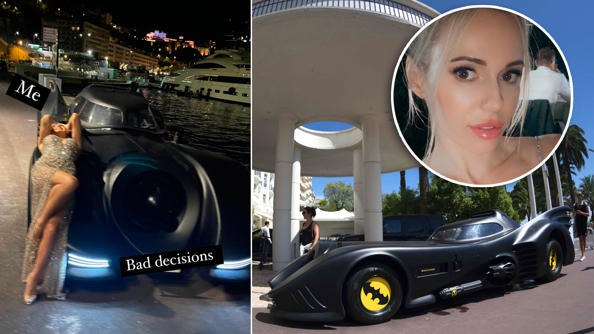 J'embarque avec BATMAN dans sa Batmobile à Monaco ! 