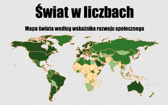 mapa ubóstwa na swiecie ubóstwo Raport o Rozwoju Społecznym ONZ   Newsweek.pl   Świat 