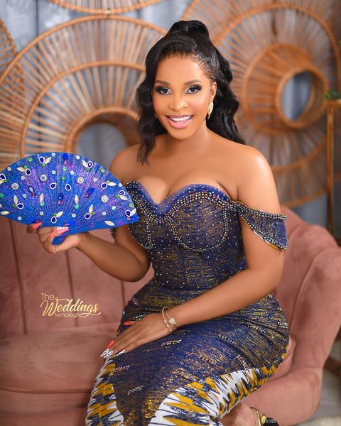 Benedicta Gafah Wore The Dreamiest Kente Outfit Ever For Her Traditional Wedding Ghheadlines 2861