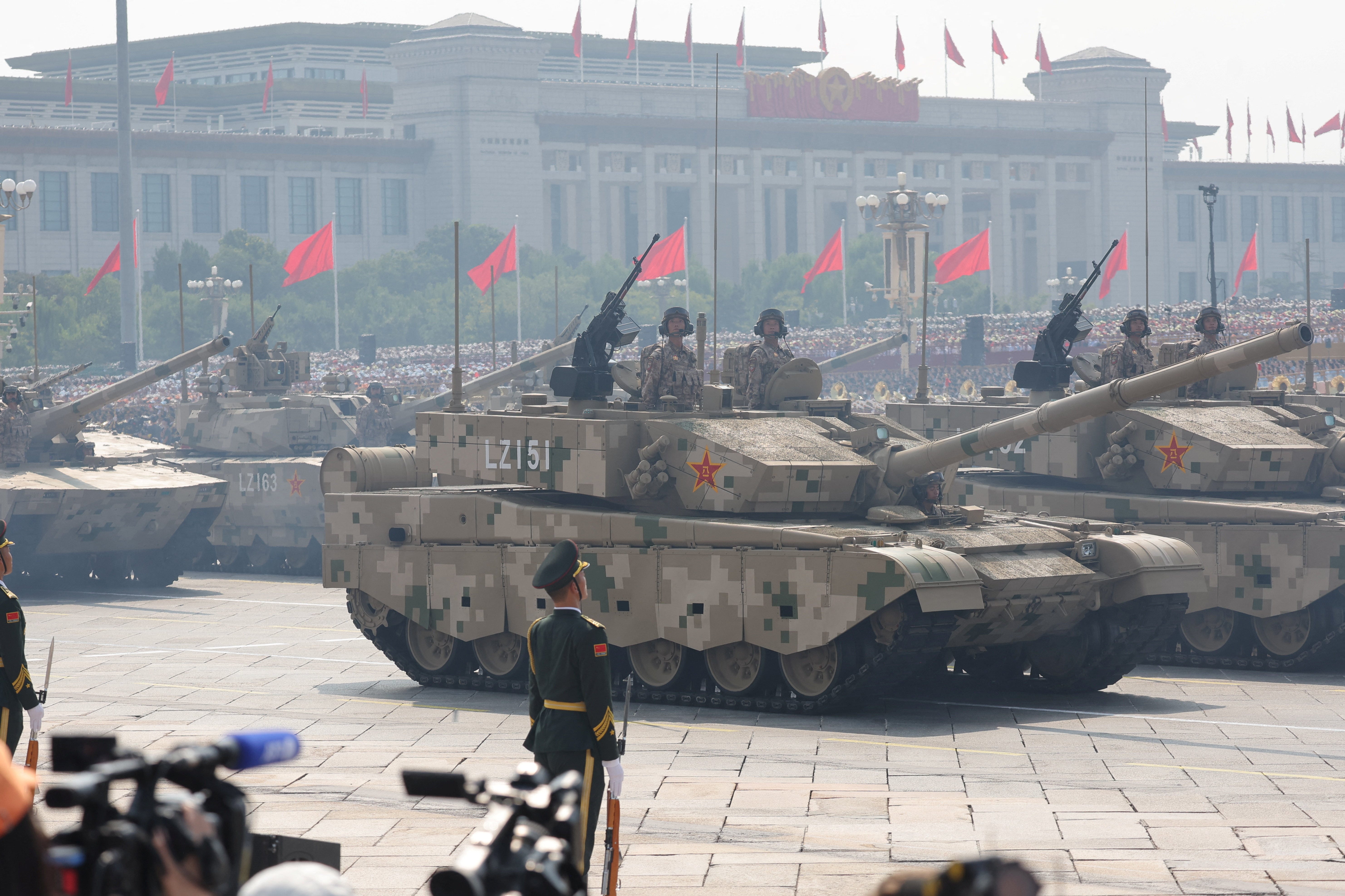 China is bringing fighter jets, tankers and helicopters to Africa’s most powerful military’s home ground for a major display