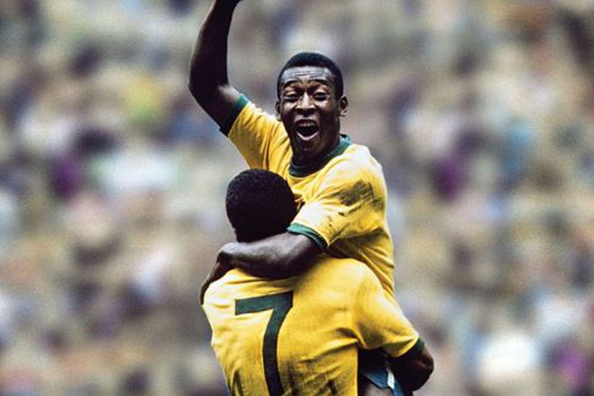 Pele is regarded as the greatest Brazilian to play at the World Cup