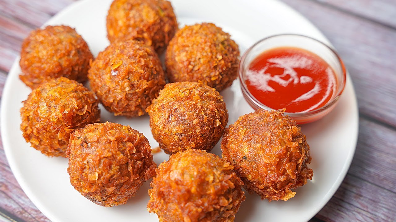 DIY Recipes: How to make baked chicken balls
