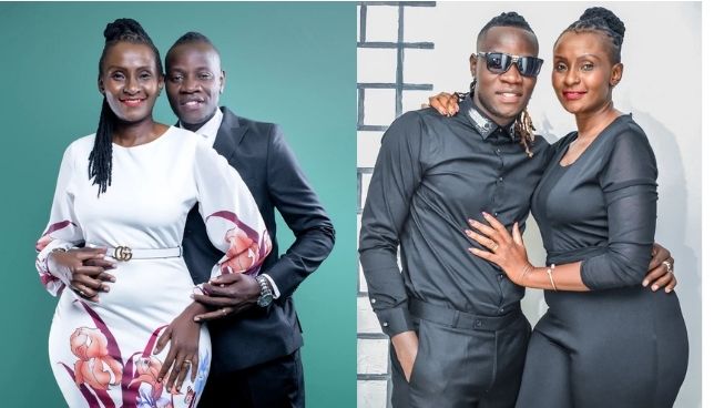 Gospel singer Guardian Angel and his wife Esther Musila