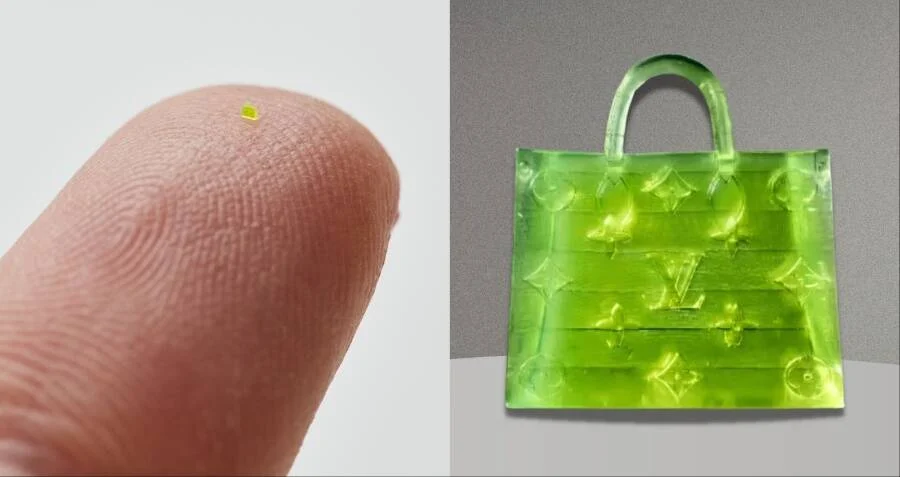 The world's smallest bag, tiny as a grain of salt, was sold for ₦‎47  million