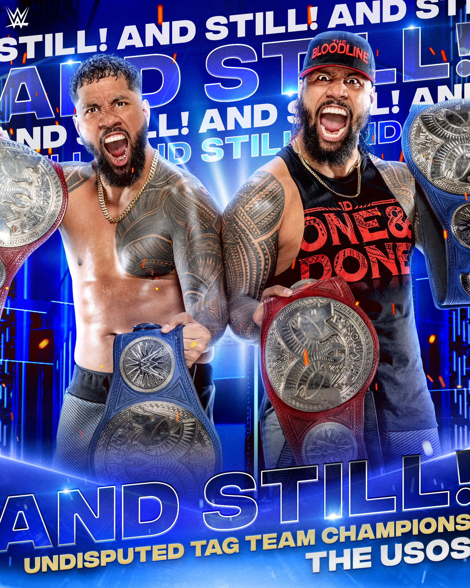 The Usos retained their WWE Tag Team title