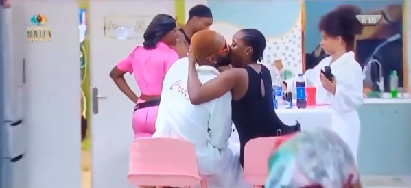 Cross and Ilebaye steal the show during pool party on 'BBNaija All Stars'