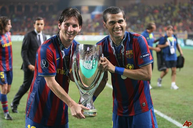 Dani Alves leads list of top five players who have made Lionel Mess's  career successful | Pulse Ghana