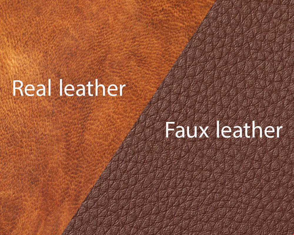 faux leather vs pure leather