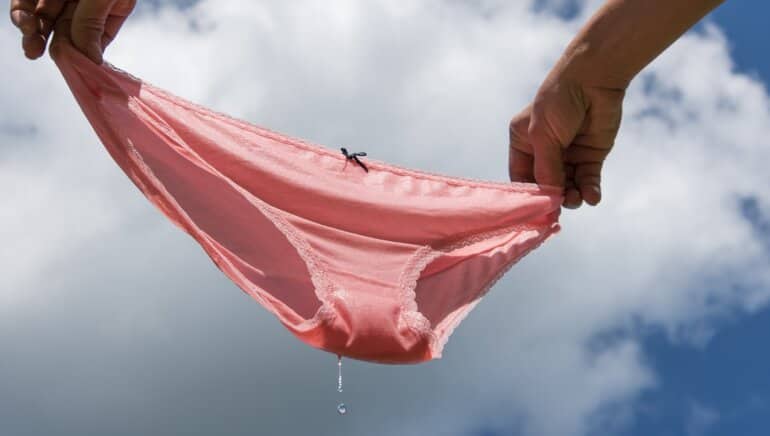 What happened when I wore my underwear to the beach