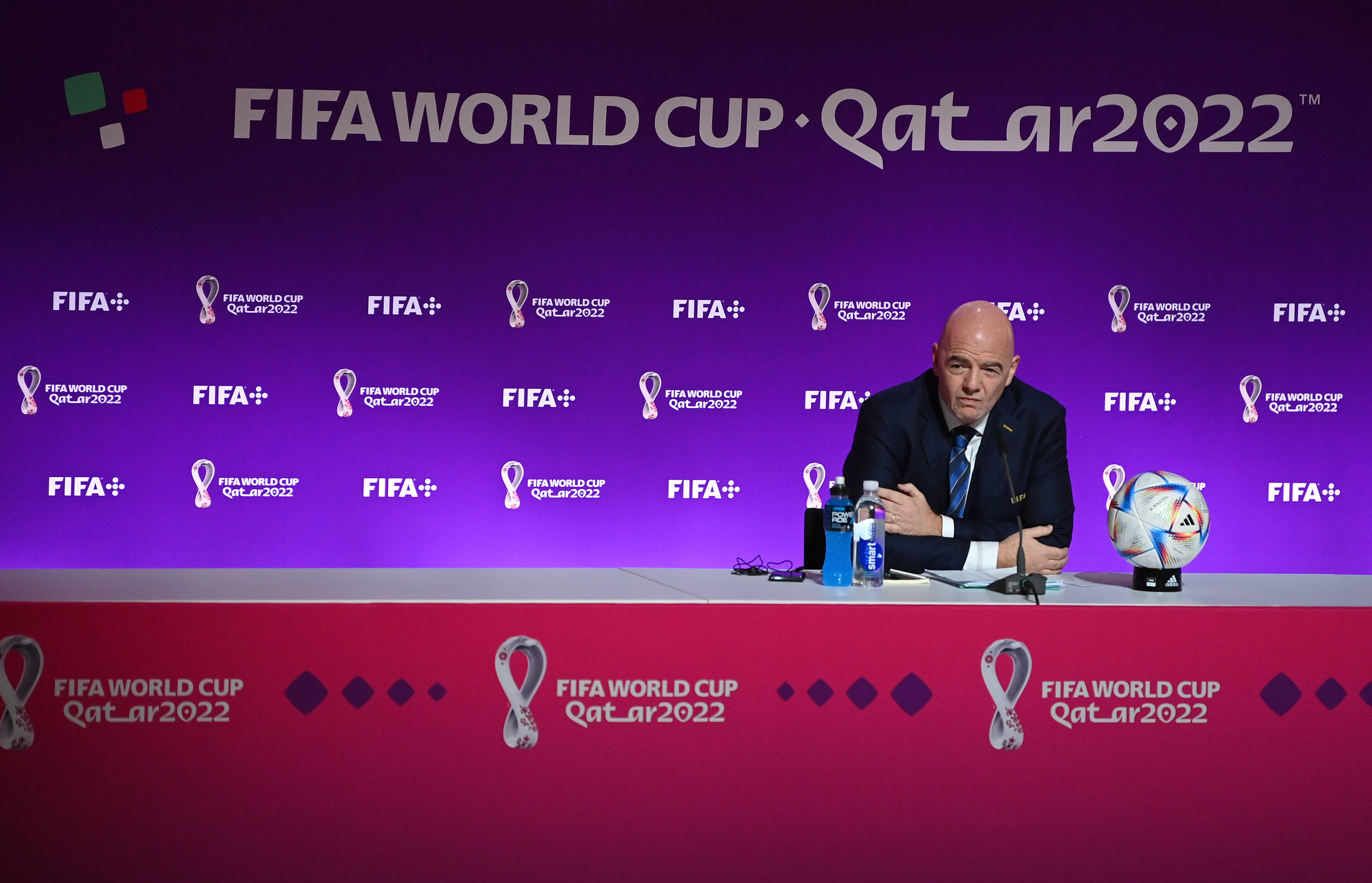 Gianni Infantino dropped a bombshell at the pre-World Cup press conference