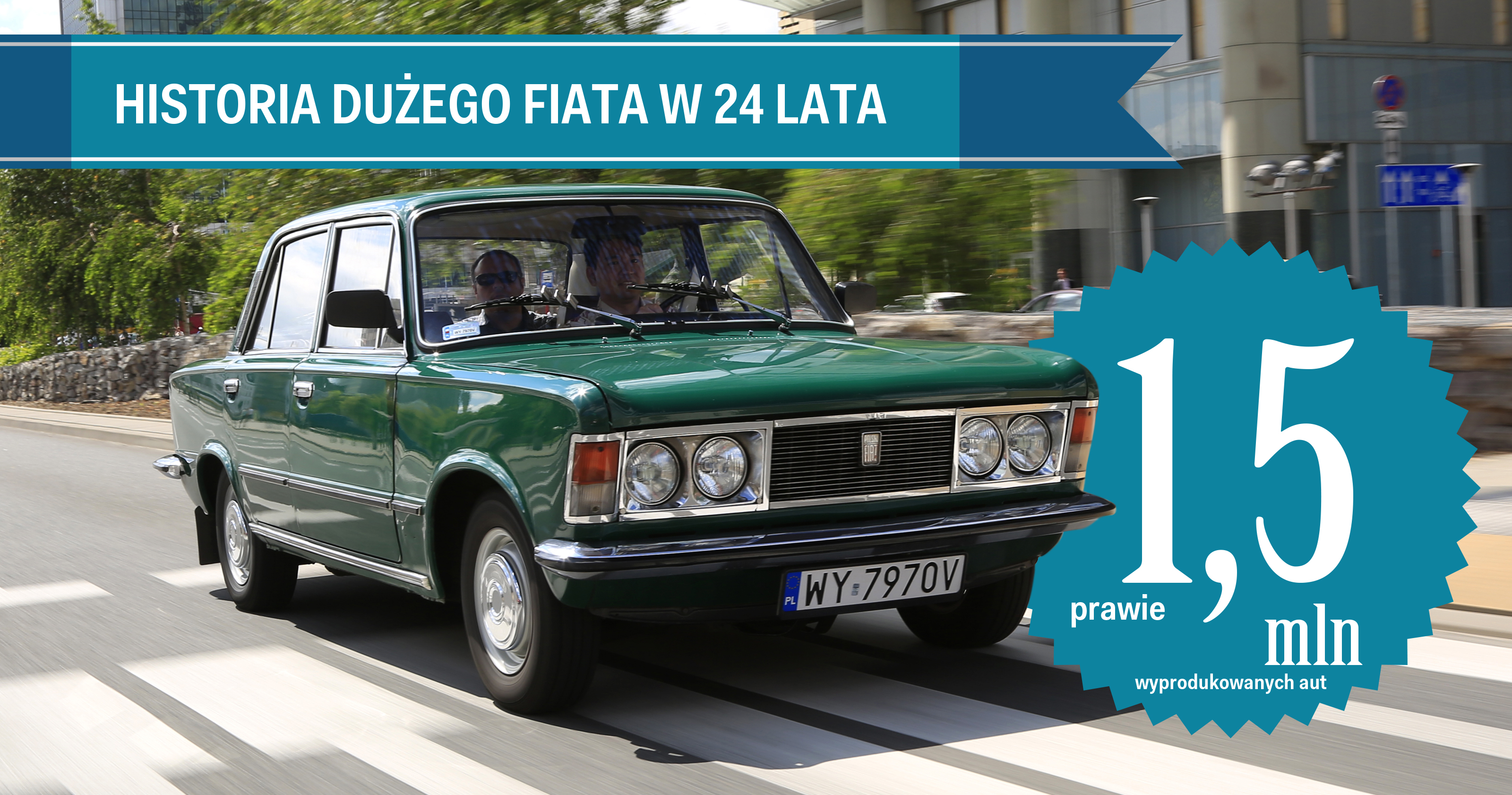 Polski Fiat 125p Duży Fiat historia polskiej motoryzacji