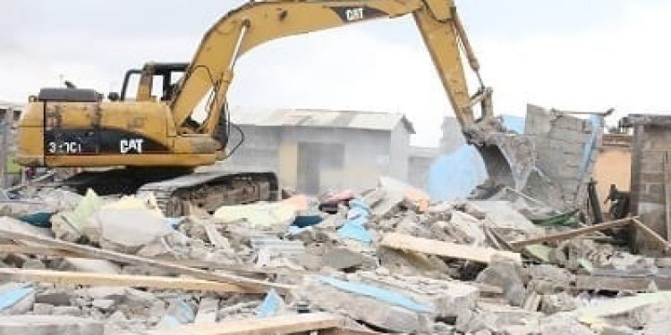 Demolition leaves residents in santeo, Kpone Katamanso homeless