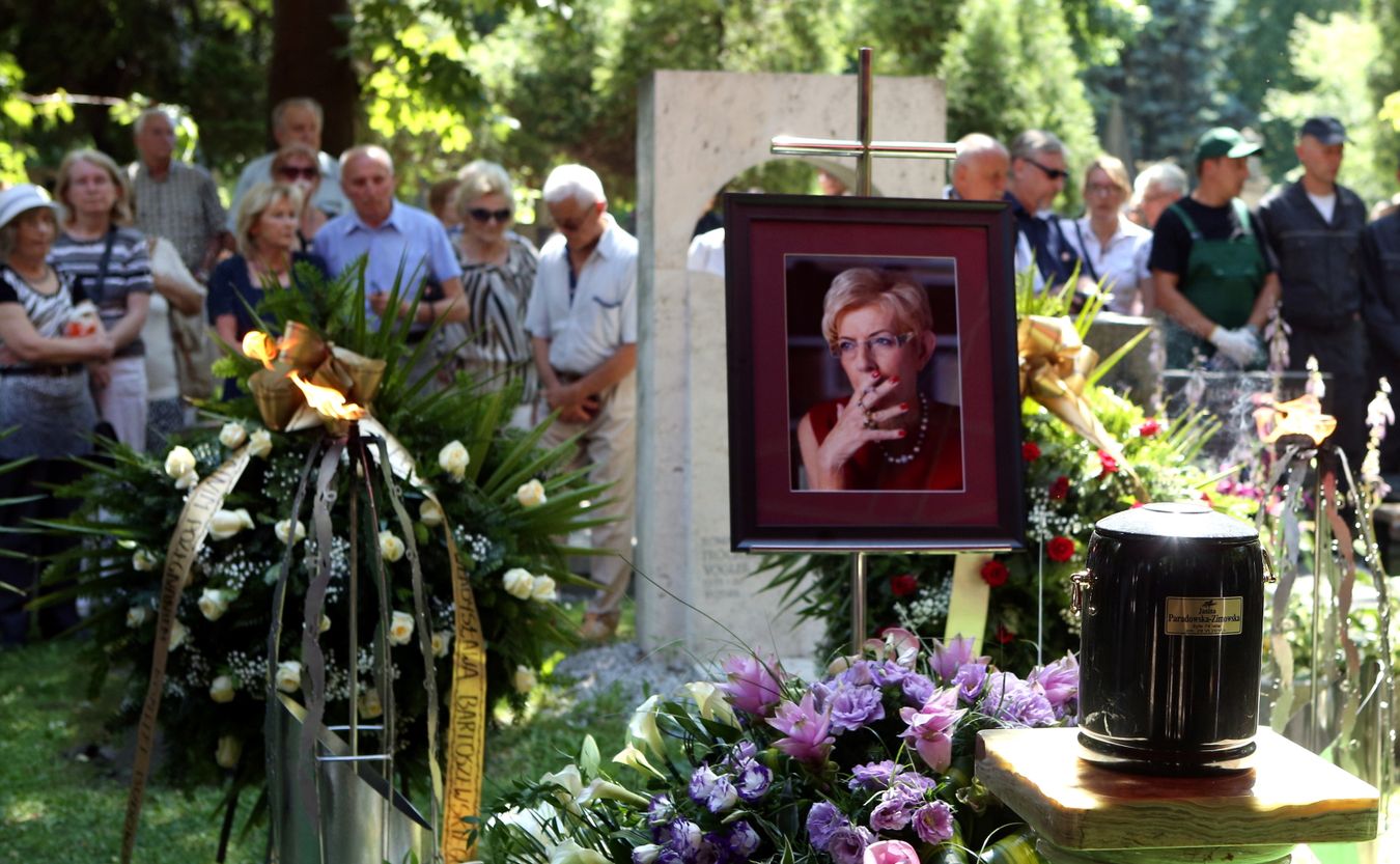 Pogrzeb Janiny Paradowskiej