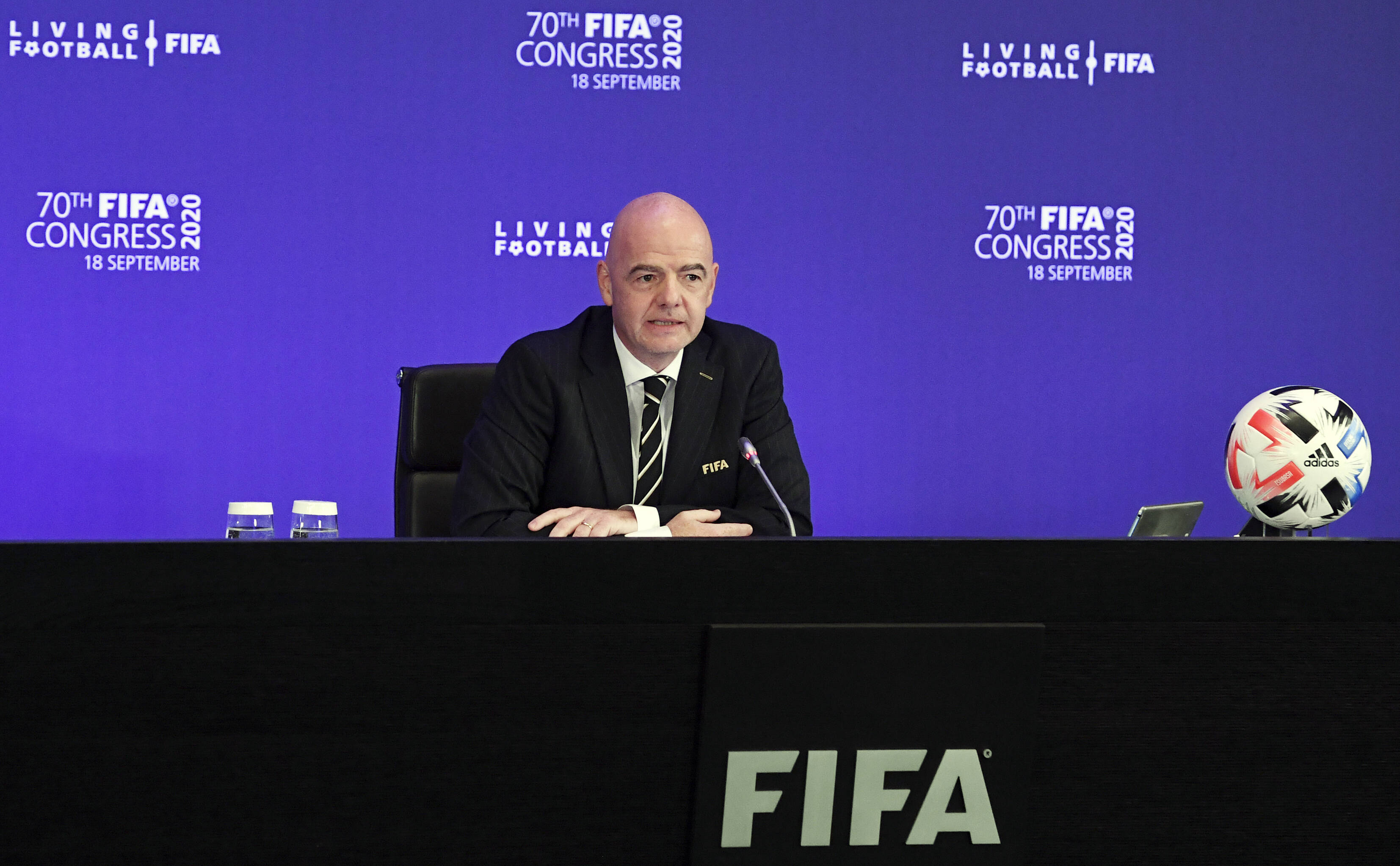 Fifa: le président Gianni Infantino seul candidat à sa succession en mars