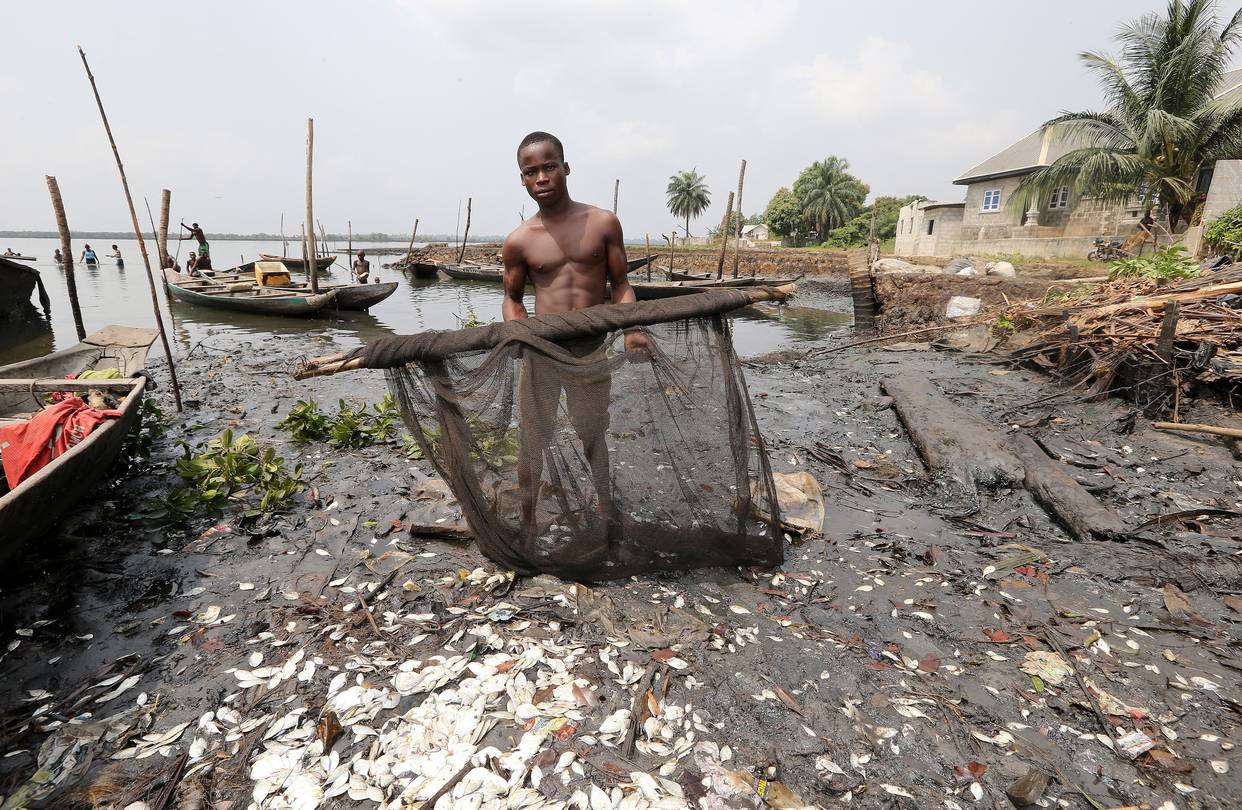 Local Nigerian farmers score a win against the powerful oil multinational Shell