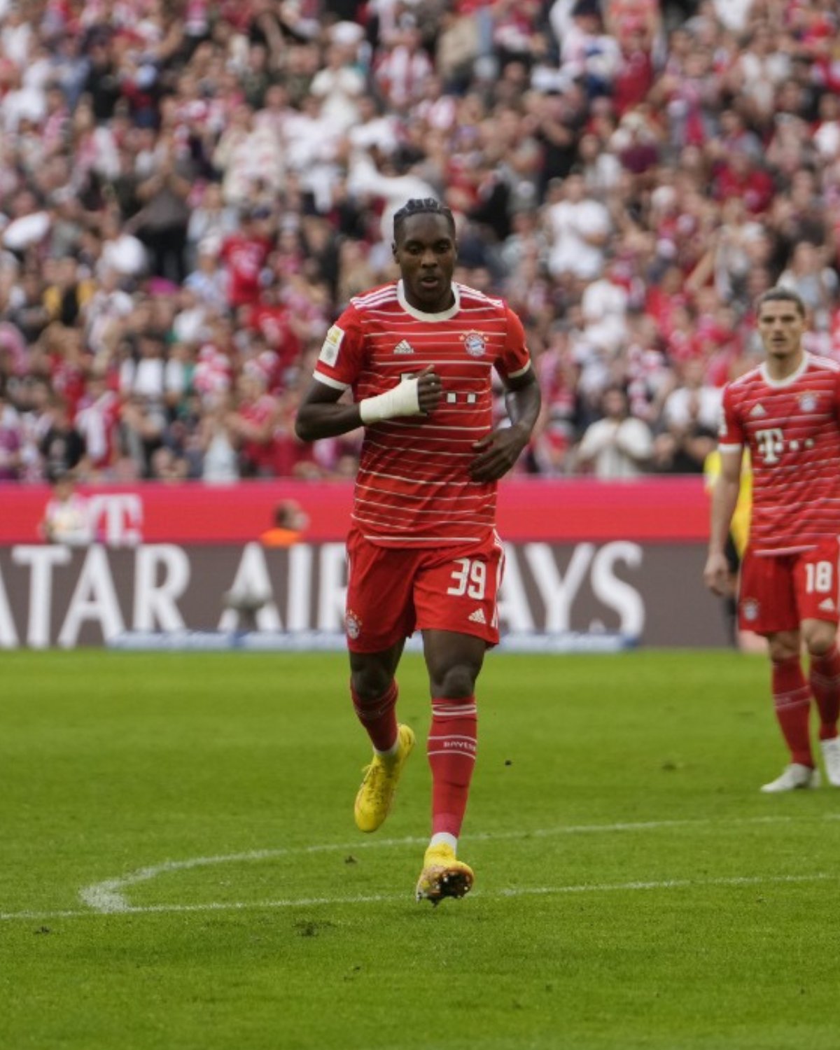 Matthys Tels scored Bayern's fifth goal of the game