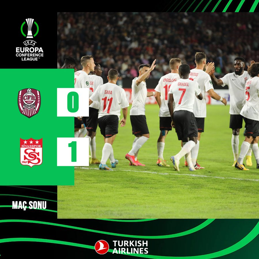 CFR Cluj 0-1 Sivasspor