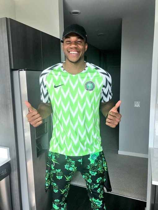 Giannis Antetokounmpo identifies with his Nigerian roots (Instagram/Giannis Antetokounmpo)