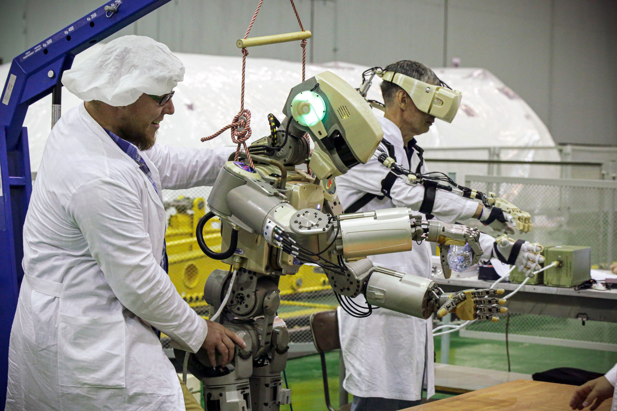 Az oroszok az űrbe küldik Fedort, a humanoid robotot - fotók - Blikk