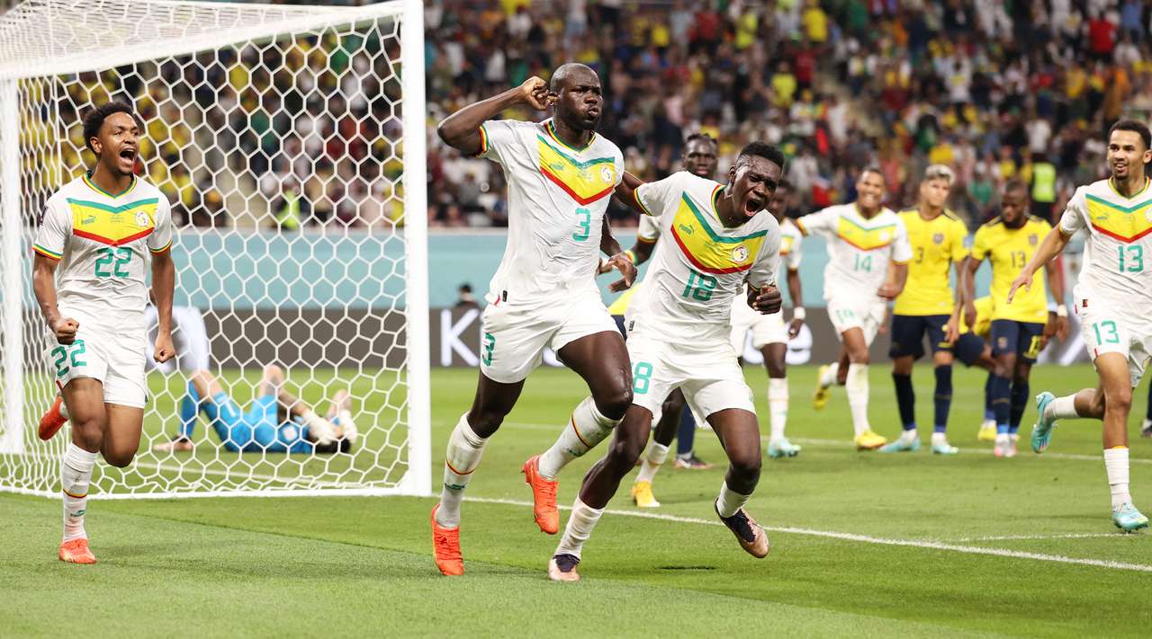 Kalidou Koulibaly scored the winner as Senegal became the first African team to make the round of the 16 of the Qatar 2022 FIFA World Cup