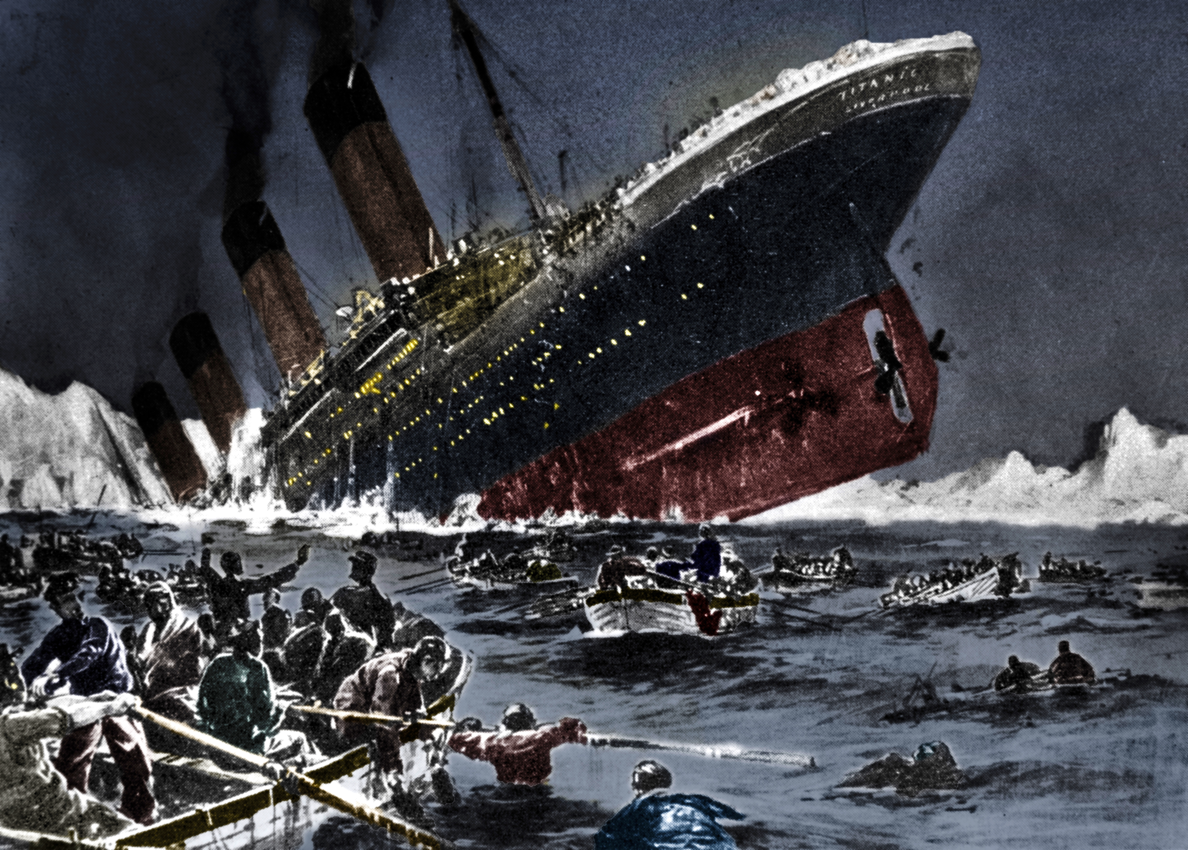 Крушение дату. Крушение Титаника 1912. 15 Апреля 1912 года затонул Титаник. Титаник 1912 Айсберг.