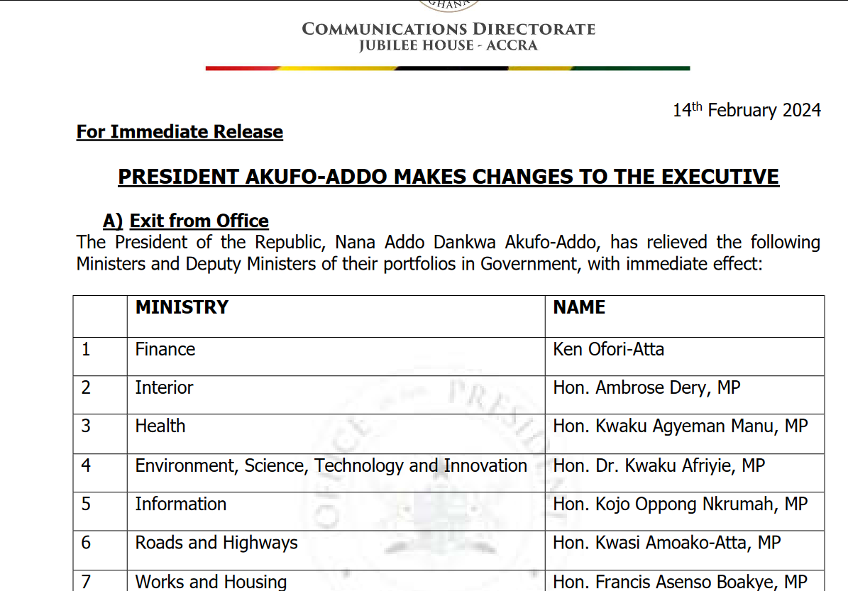 Reshuffle