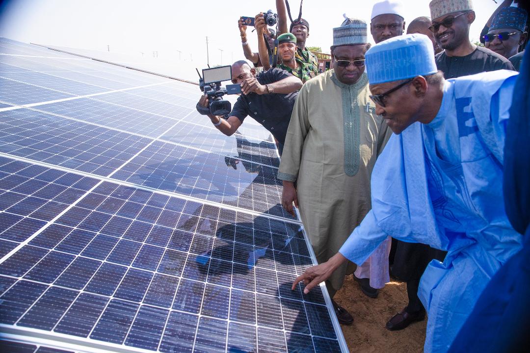 2000 jobs created by the $16 million solar project endorsed by the president of Nigeria