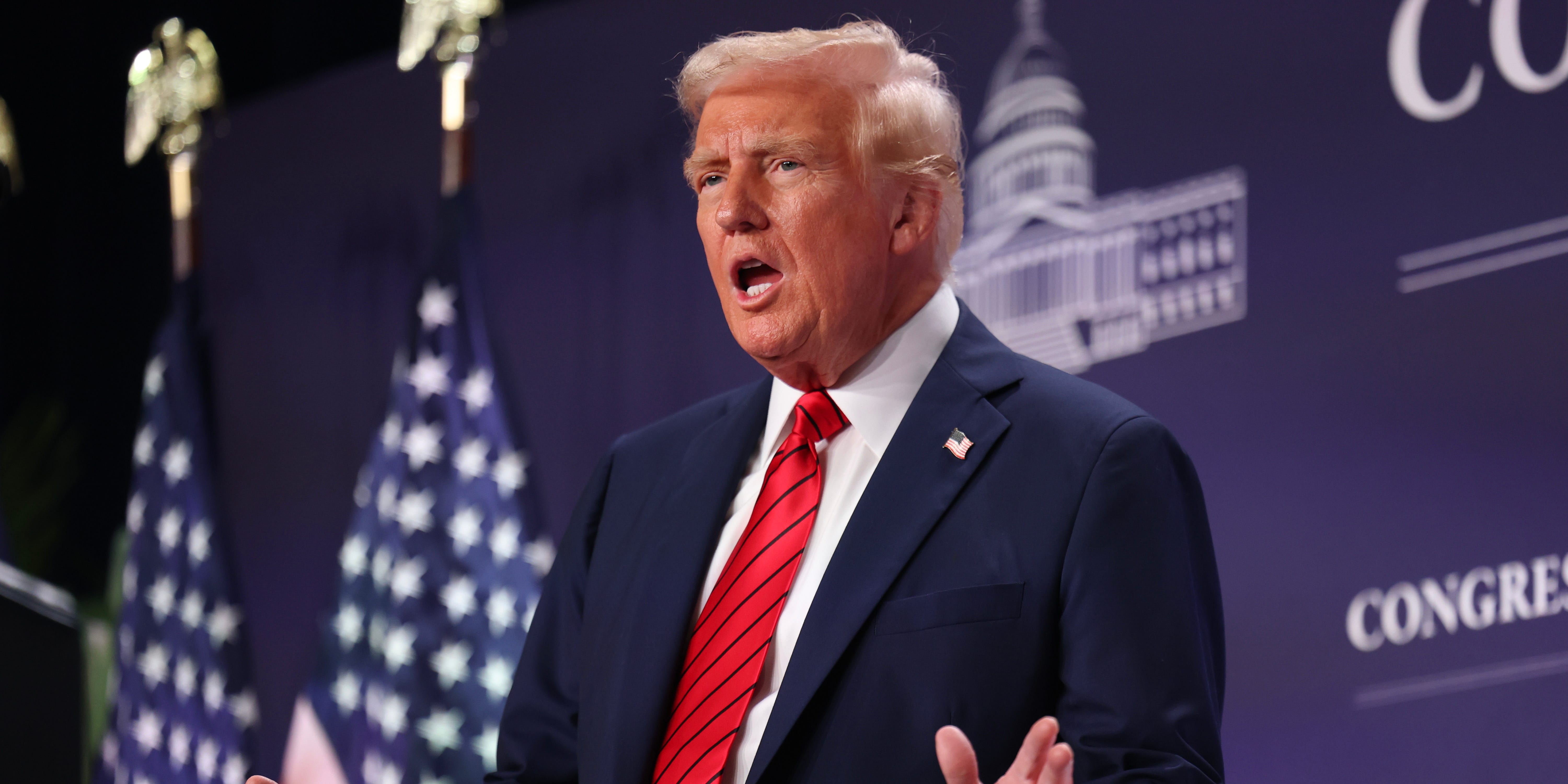 Donald Trump.Joe Raedle/Getty Images