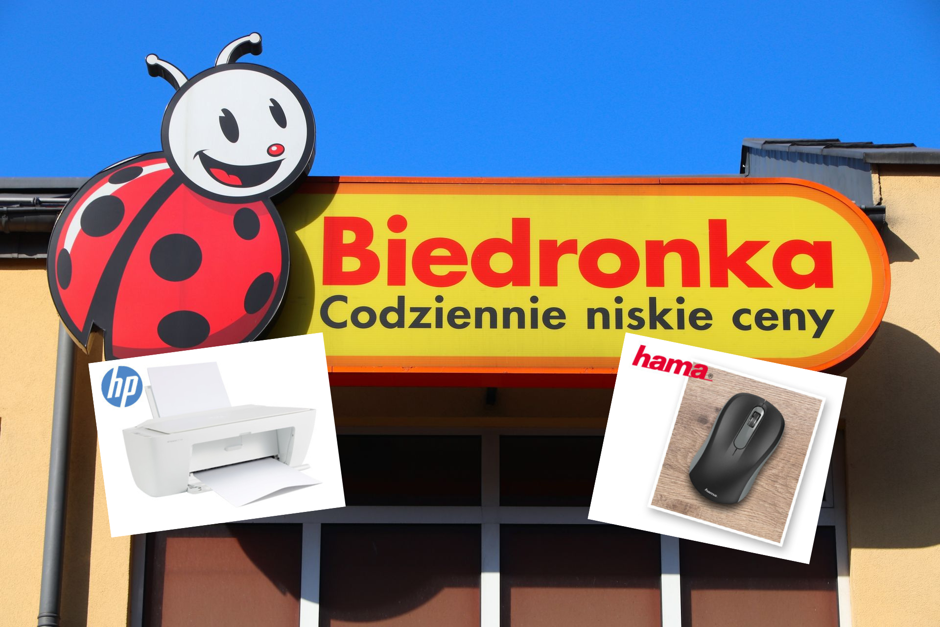 Nowa promocja na elektronikę w Biedronce - kupimy m.in. drukarkę, mysz  bezprzewodową i ładowarki