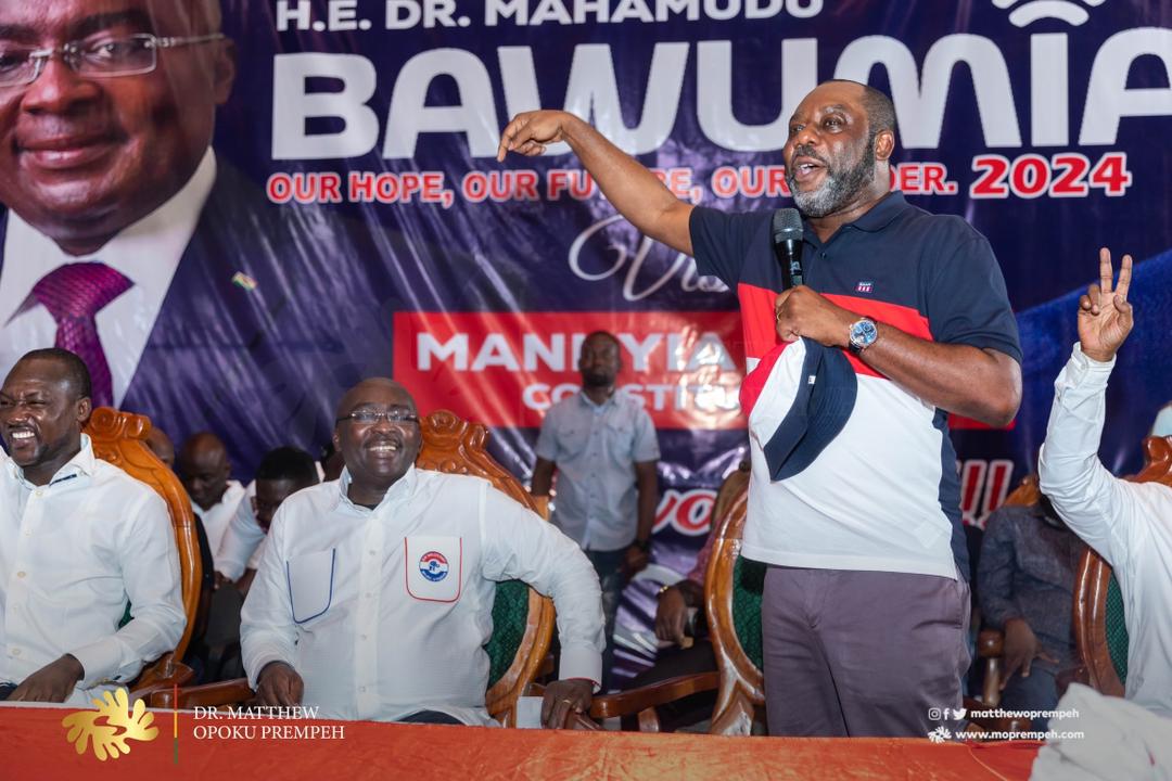 Manhyia South fully behind Dr. Bawumia to lead NPP as flagbearer — Dr. Opoku Prempeh