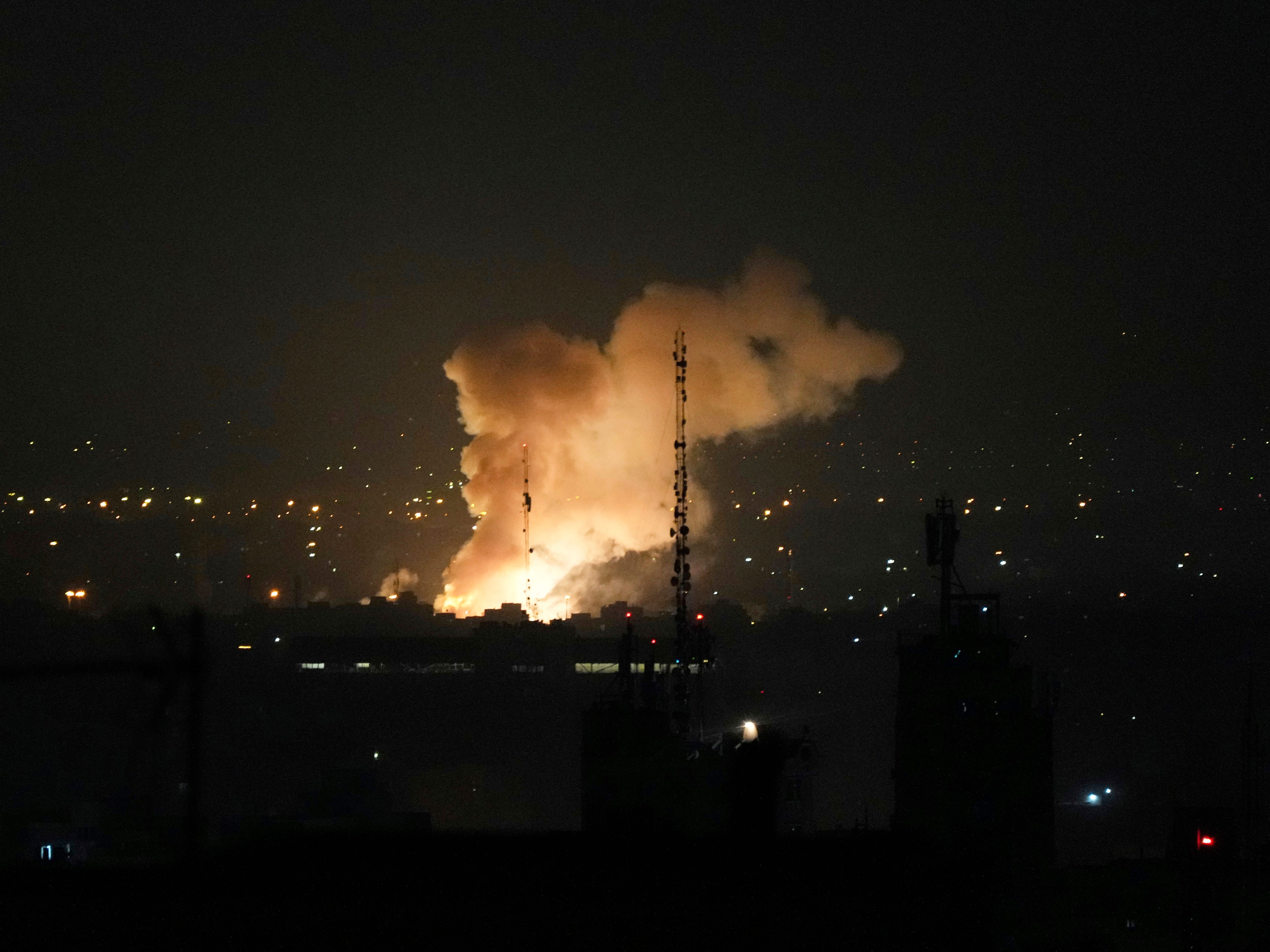 Iranian, Israeli, and Iraqi airspace have been closed.AP Photo/Vahid Salemi