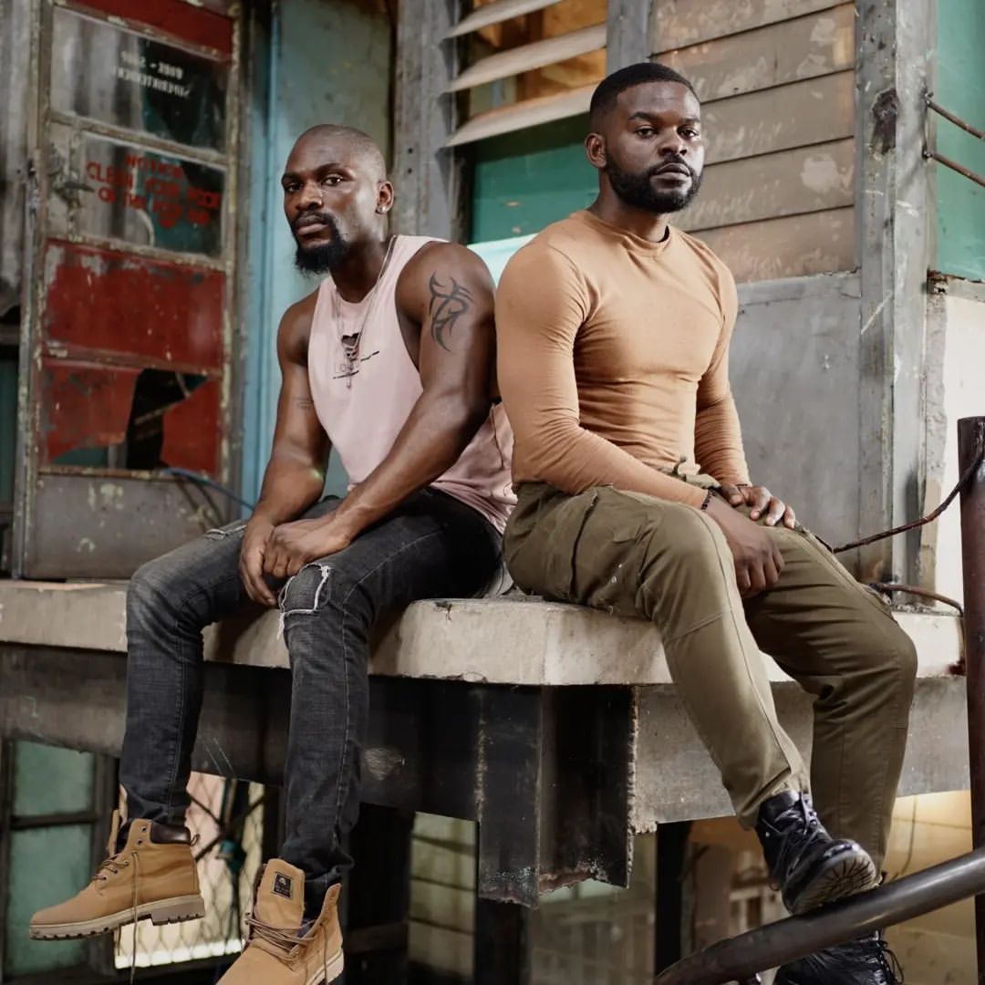 Folarin 'Falz' Falana and Tobi Bakre plays siblings in Brotherhood [Image Credit: Pulse Nigeria]