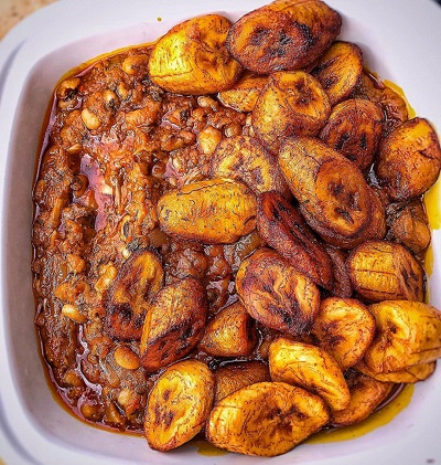 DIY Recipes: How to make Beans stew with fried plantain