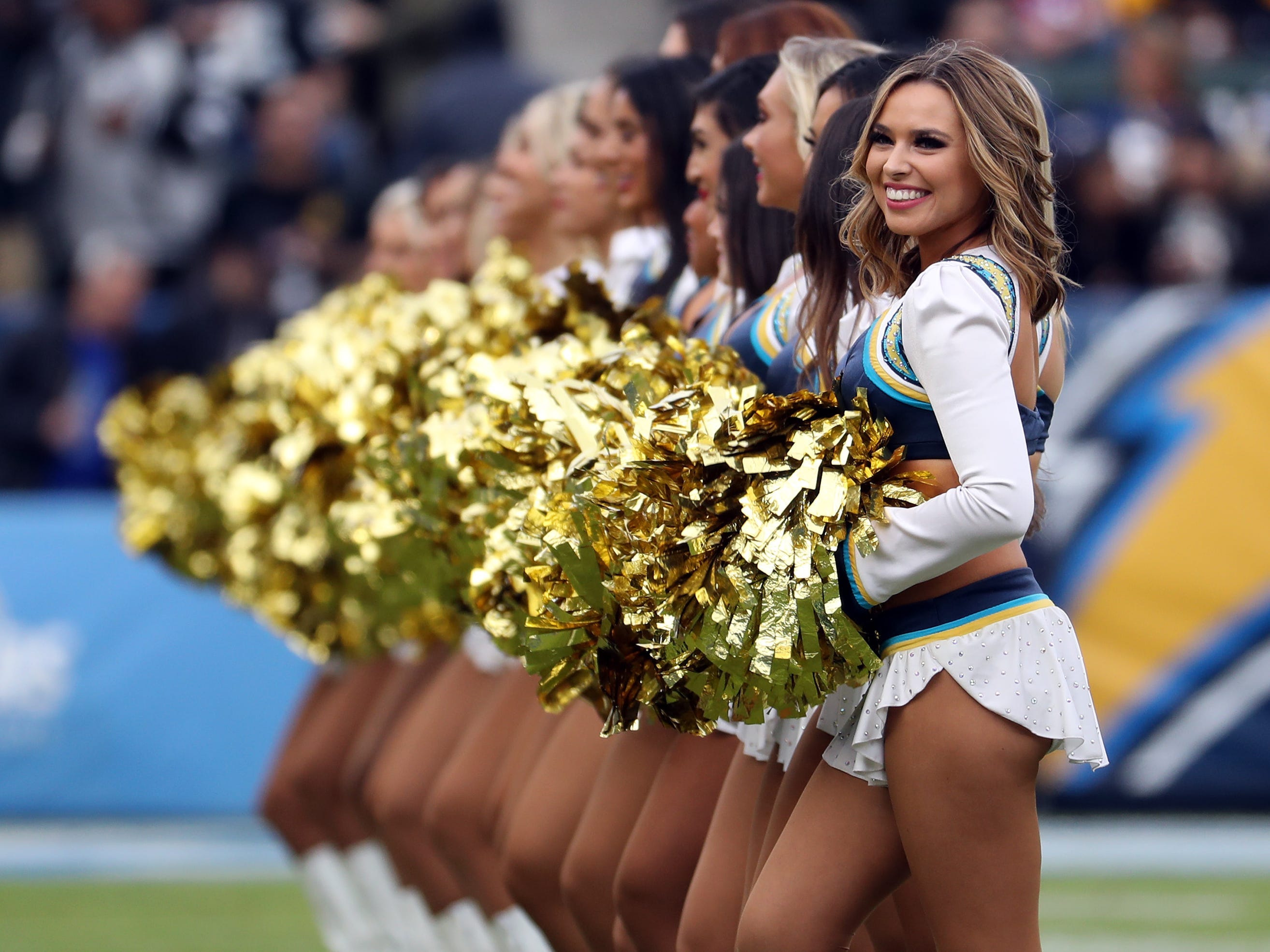 What a typical game day looks like for an NFL cheerleader, from a