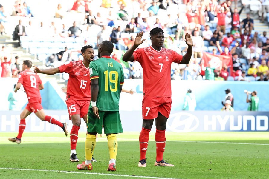 QATAR 2022: Cameroon-born Embolo scores the winning goal for Switzerland