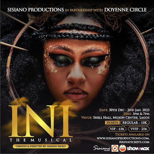 Sisiano Productions & Doyenne Circle partner to deliver 'Ini The Musical' this holiday