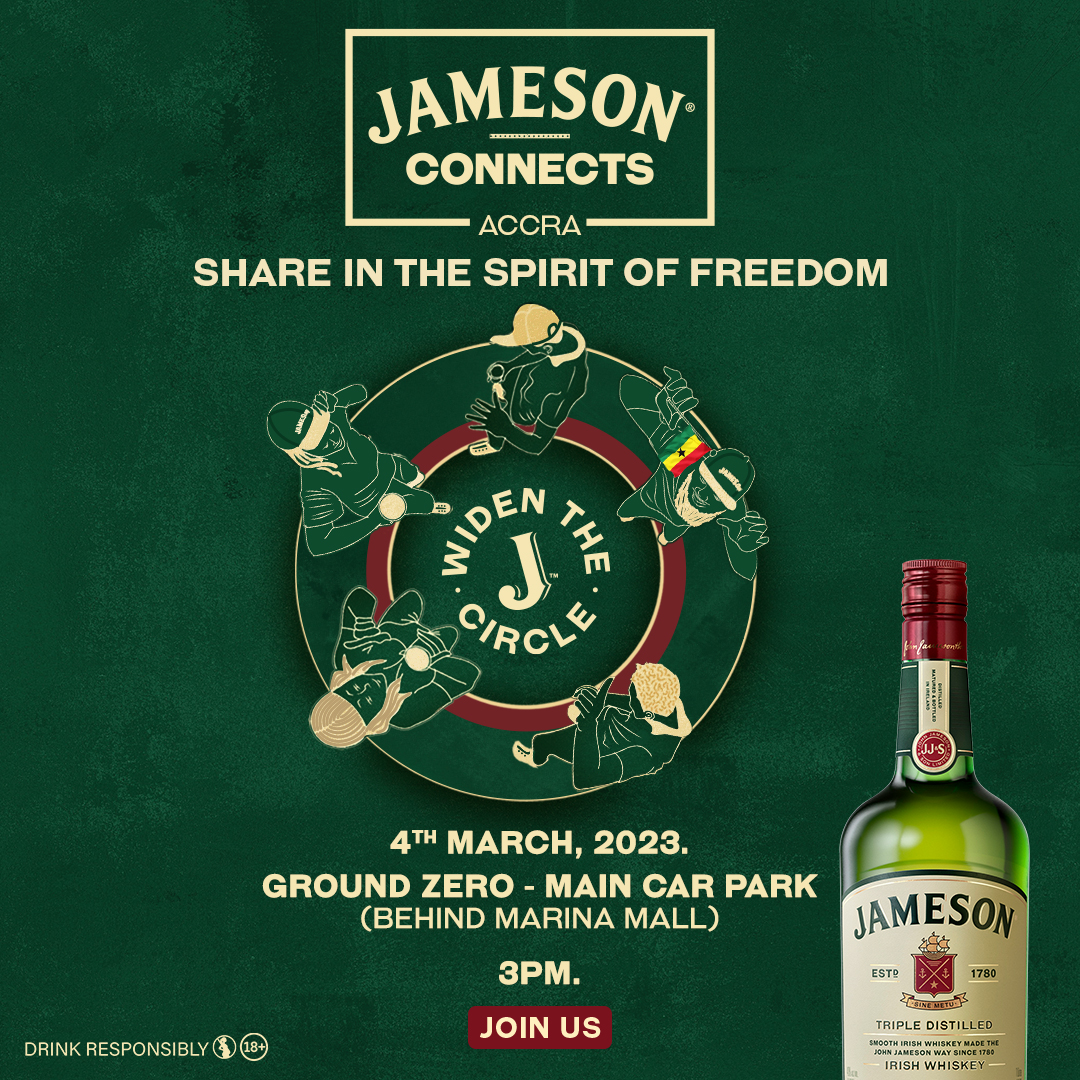 Jameson widens the circle with Jameson Connects GH 2023:  A celebration of freedom and creativity
