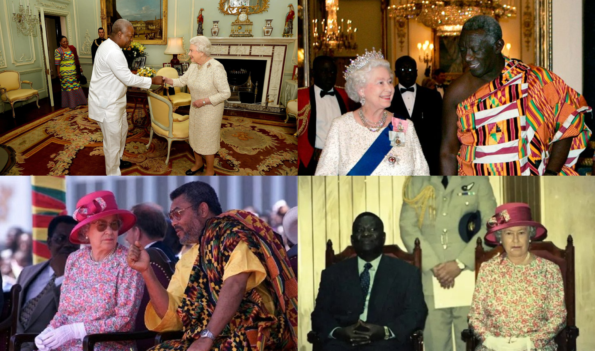 Her Majesty the Queen meets President of Ghana 