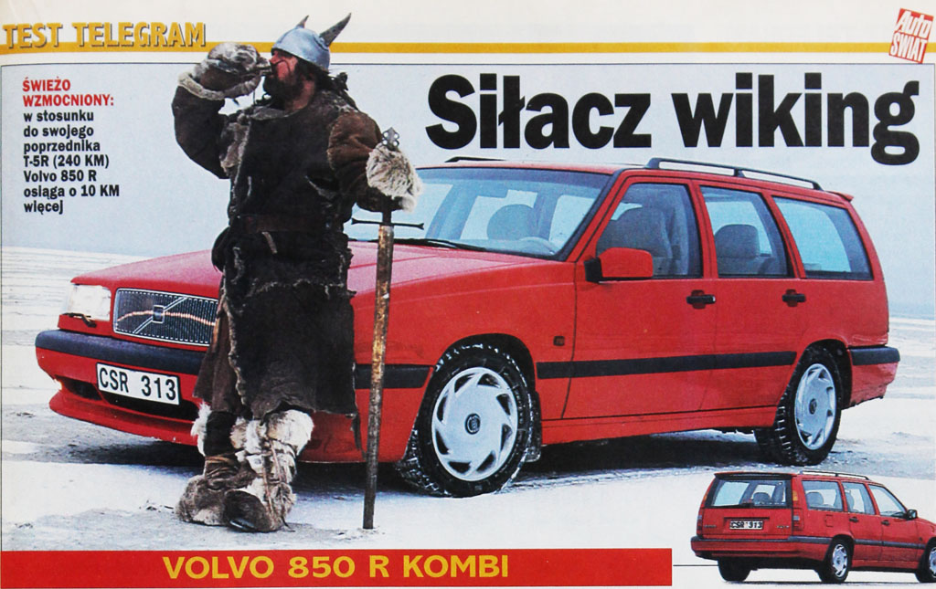Volvo 850 R Kombi - Ostatni Kanciak | Z Archiwum Auto Świata |