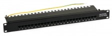 SIGNAL PATCHPANEL 25 PORTÓW RJ11 8P4C RACK 19 1U R9120341