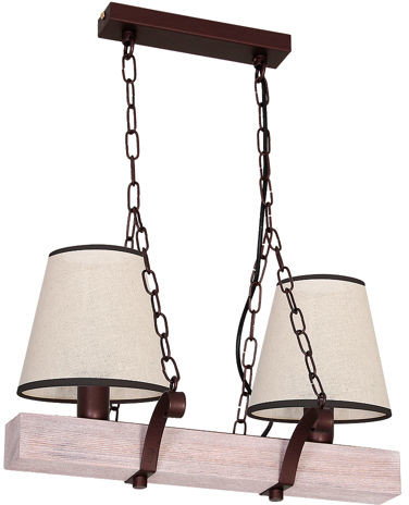 Luminex ADRIA 2 zwis - Żyrandol/lampa wisząca 2x E14 (max 40W) 8727