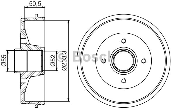 BOSCH Bęben hamulcowy, 0 986 477 172 - Bezpłatny zwrot do 30 dni, największy wybór produktów. 0986477172