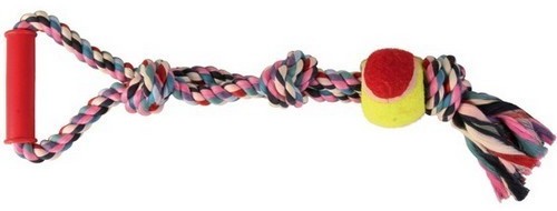 Trixie Sznur bawełniany z piłką 6/50 cm [3280] 12811