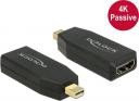 Delock Adapter AV mini DP - HDMI żeński 65583