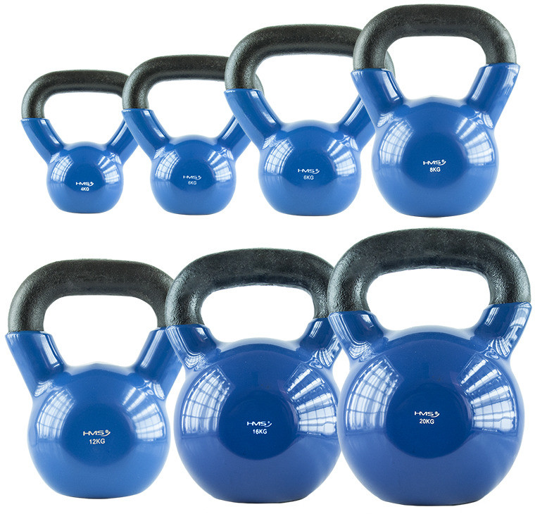 HMS kettlebell Hantla winylowa 6 kg