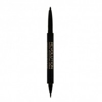 Makeup Revolution Awesome Eyeliner Felt and Kohl, dwustronny Eyeliner